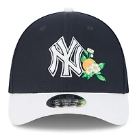 Casquette New Era Flex pour homme, bleu marine et blanche, York Yankees, entraînement de printemps 2026, modèle M-Crown 39THIRTY