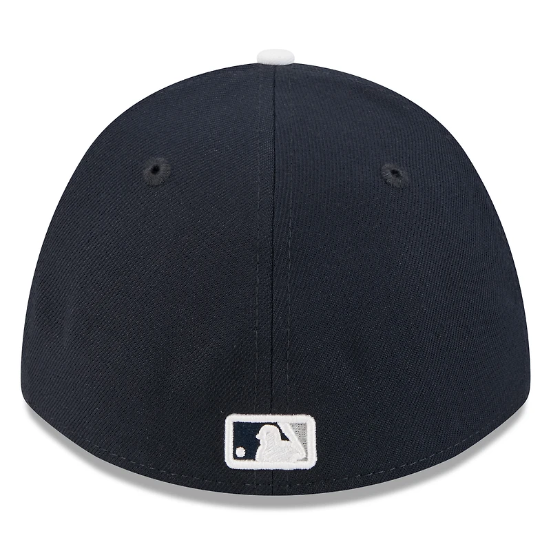 Men's New Era Navy/White York Yankees 2026 Spring Training M-Crown 39THIRTY Flex Hat