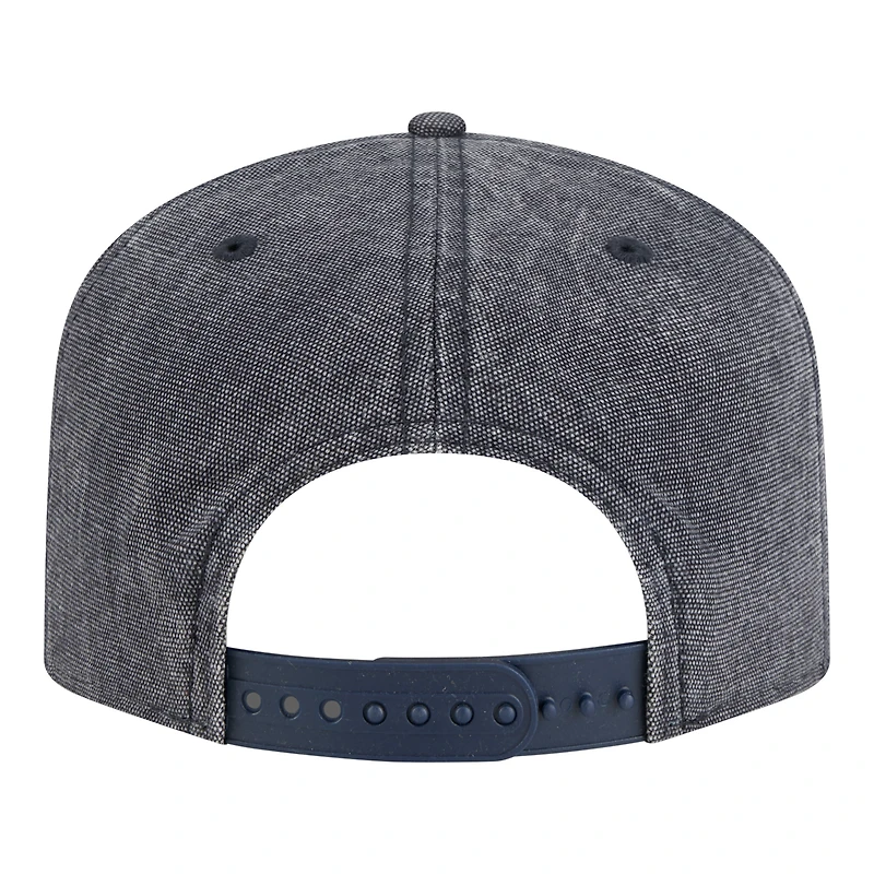 Casquette ajustable New Era pour homme, bleu marine chiné, New York Yankees