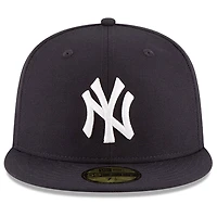 Men's New Era Navy York Yankees 1998 World Series Wool 59FIFTY Fitted Hat