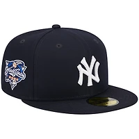 Men's New Era Navy York Yankees  2000 World Series Team Color 59FIFTY Fitted Hat