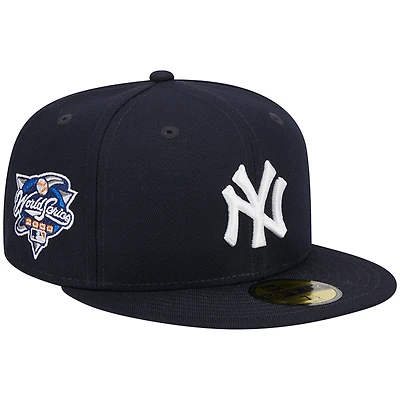 Men's New Era Navy York Yankees  2000 World Series Team Color 59FIFTY Fitted Hat