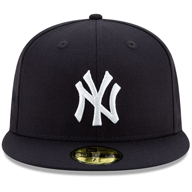 Men's New Era Navy York Yankees 2000 World Series Wool 59FIFTY Team Fitted Hat