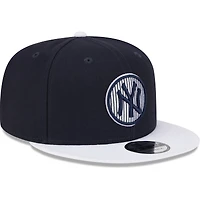 Men's New Era  Navy New York Yankees 2025 Batting Practice 9FIFTY Snapback Hat