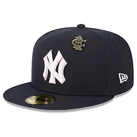 Casquette ajustée New Era 59FIFTY bleu marine York Yankees 2025 Big League Chew pour homme
