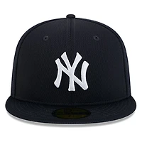 Men's New Era Navy York Yankees 2025 MLB Clubhouse 59FIFTY Fitted Hat
