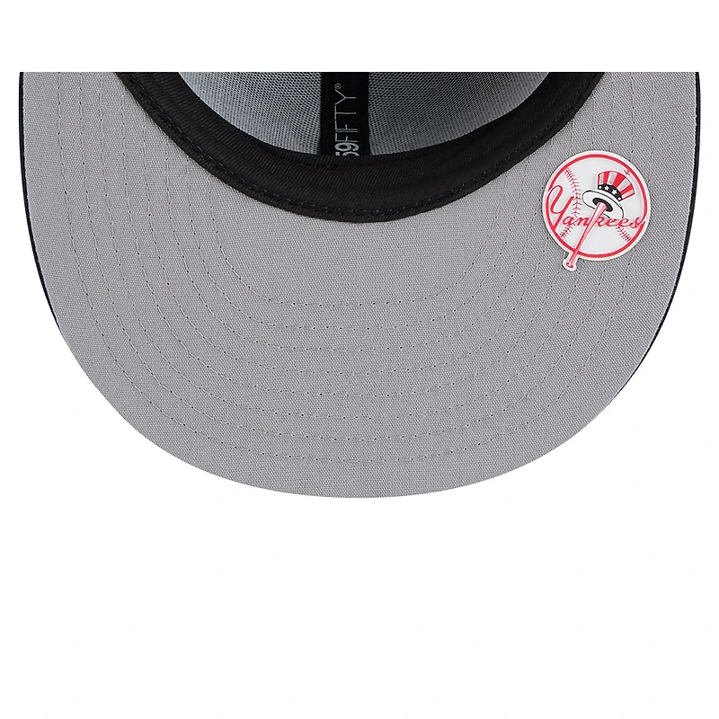 Men's New Era Navy York Yankees 2025 MLB Clubhouse 59FIFTY Fitted Hat