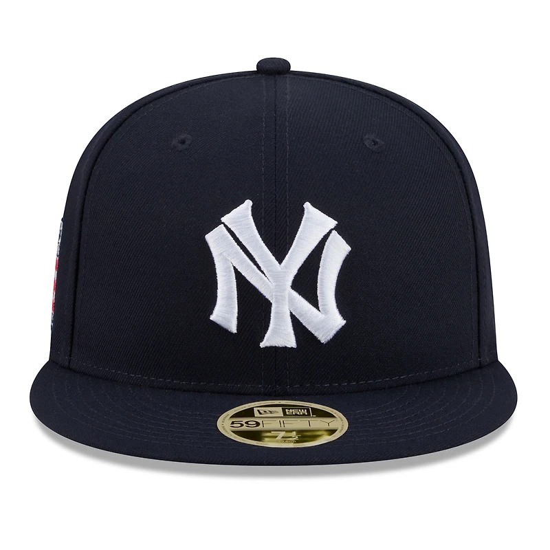 Men's New Era Navy York Yankees 2026 Baseball Hall of Fame 59FIFTY Fitted Hat