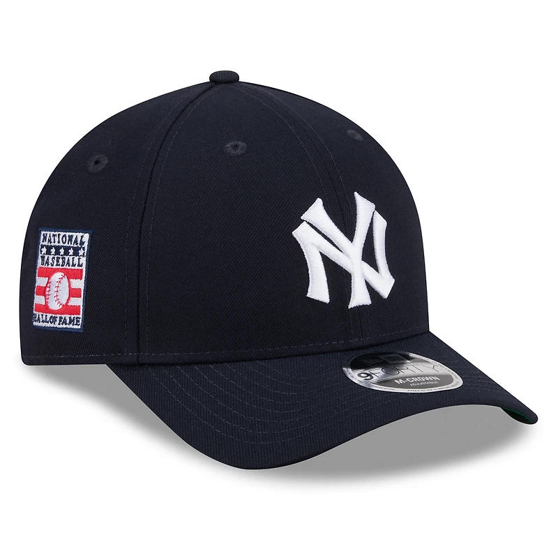 Casquette ajustable New Era bleu marine New York Yankees 2026, Temple de la renommée du baseball, modèle 9FORTY M-Crown