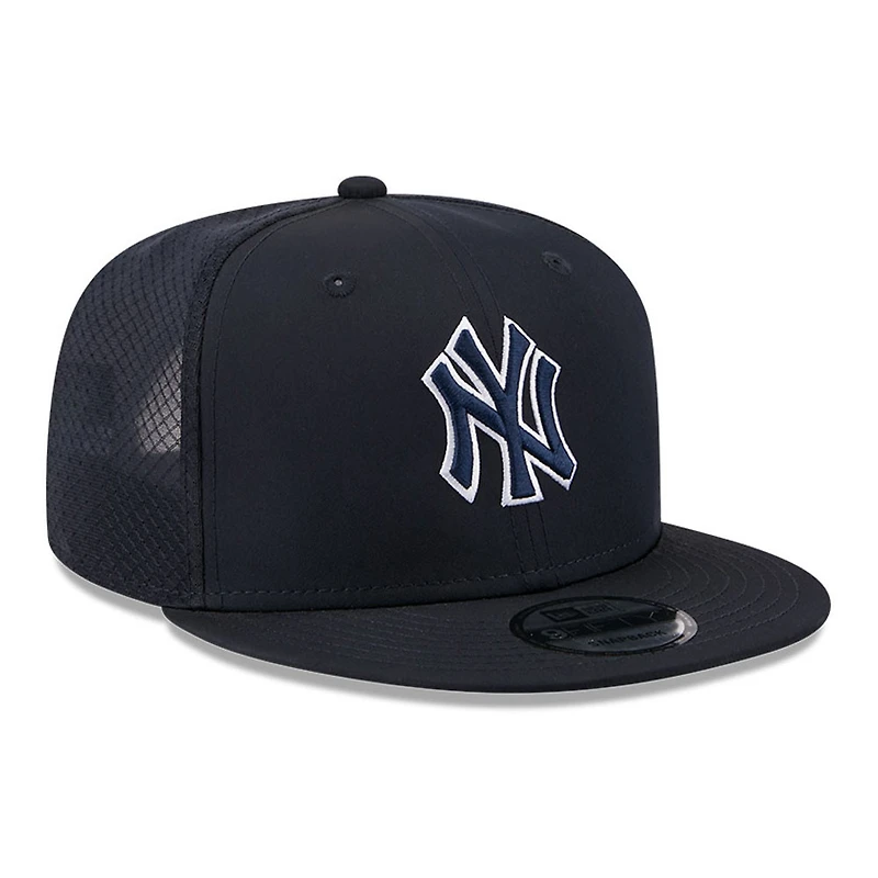 Men's New Era Navy New York Yankees 2026 Batting Practice 9FIFTY Snapback Hat