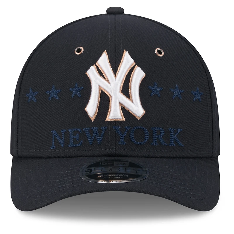 Men's New Era Navy New York Yankees 2026 MLB All-Star Game 9FORTY M-Crown Adjustable Hat