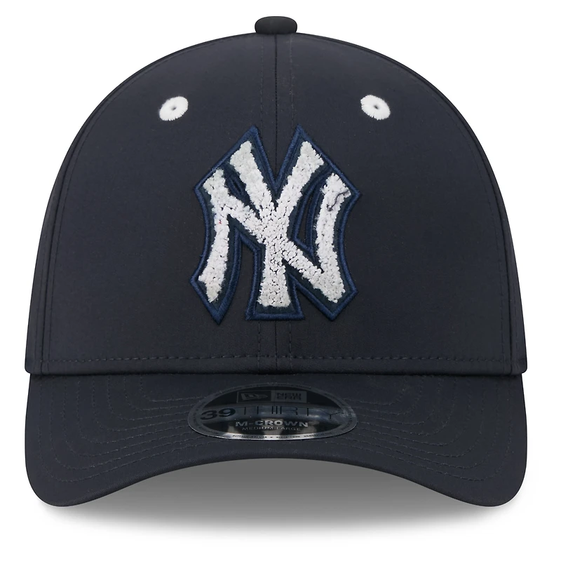Men's New Era Navy York Yankees 2026 MLB All-Star Game Workout 39THIRTY M-Crown Flex Hat