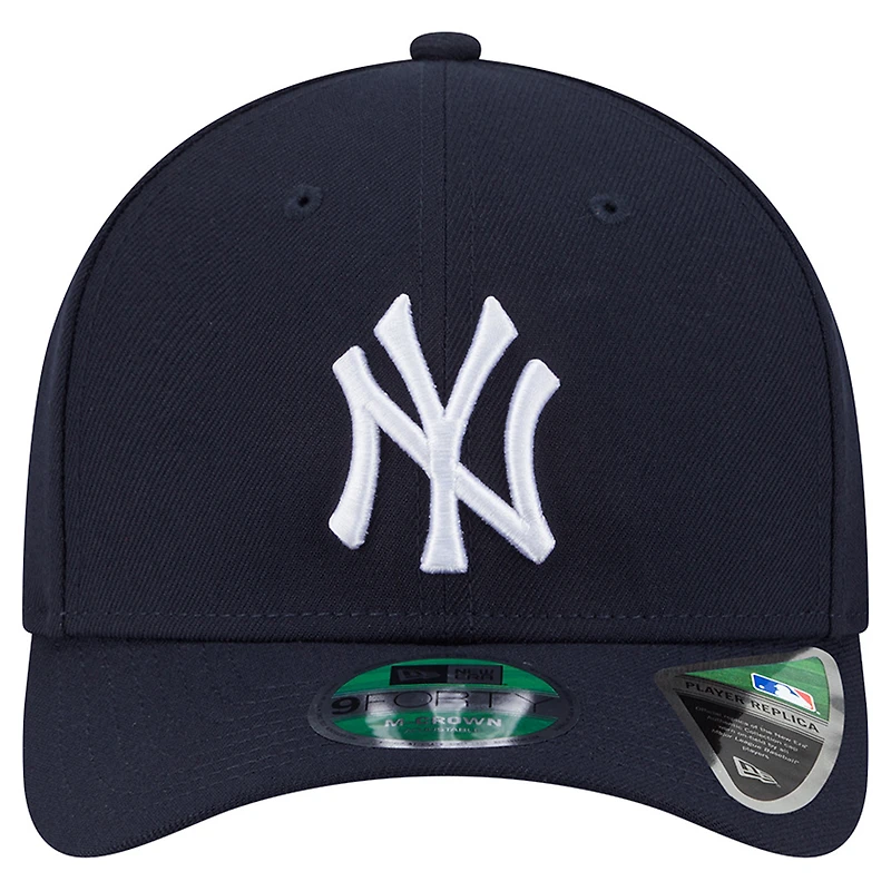 Casquette New Era bleu marine New York Yankees 2026 Old-Timers' Day Player Replica 9FORTY M-Crown ajustable