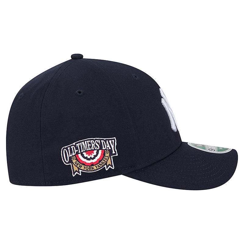 Men's New Era Navy New York Yankees 2026 Old-Timers' Day Player Replica 9FORTY M-Crown Adjustable Hat