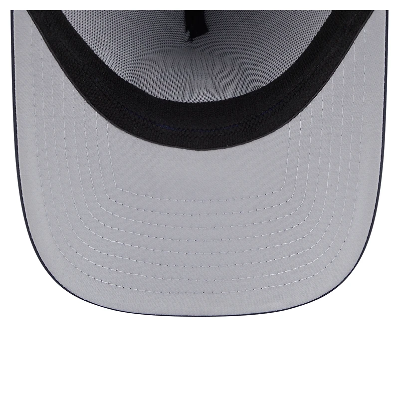 Casquette New Era 39THIRTY A-Frame Flex perforée bleu marine des Yankees de York pour homme