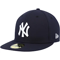 Casquette ajustée 59FIFTY avec écusson latéral New York Yankees 11 Era pour homme, bleu marine