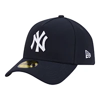 Men's New Era  Navy York Yankees A-Frame 59FORTY Fitted Hat