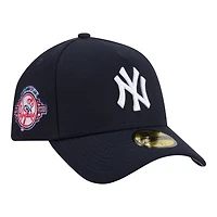 Casquette ajustée New Era 59FORTY bleu marine York Yankees pour homme