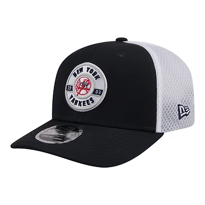 Men's New Era Navy New York Yankees Active 9SEVENTY Adjustable Trucker Hat