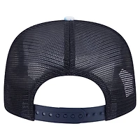 Men's New Era Navy New York Yankees Adventure Pattern Golfer Trucker Snapback Hat