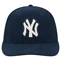 Casquette ajustée New Era bleu marine York Yankees Chenille Pop 59FIFTY pour homme