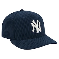 Casquette ajustée New Era bleu marine York Yankees Chenille Pop 59FIFTY pour homme