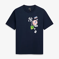 Men's New Era Navy York Yankees City Patch T-Shirt