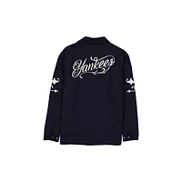Men's New Era  Navy York Yankees Coaches Full-Snap Jacket