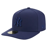 Men's New Era Navy York Yankees Color Pack A-Frame 59FIFTY Fitted Hat