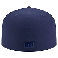 Men's New Era Navy York Yankees Color Pack A-Frame 59FIFTY Fitted Hat