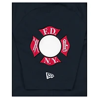 T-shirt brodé New Era bleu marine York Yankees FDNY pour homme