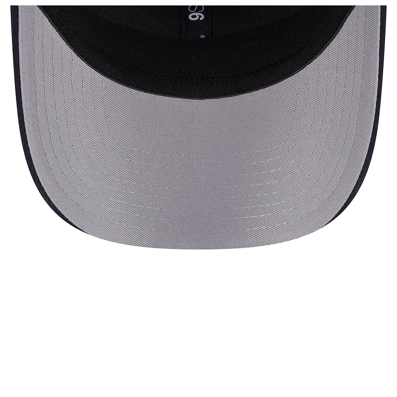Casquette extensible New Era 9SEVENTY bleu marine avec drapeau des Yankees de New York pour homme