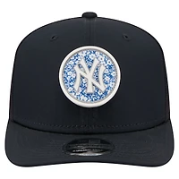 Men's New Era  Navy New York Yankees Floral Patch 9SEVENTY Adjustable Hat