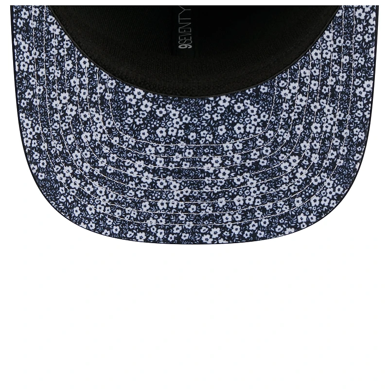 Men's New Era Navy New York Yankees Floral Patch 9SEVENTY Adjustable Hat