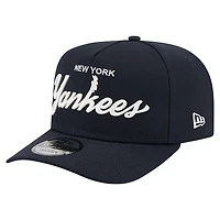 Men's New Era  Navy New York Yankees Local Play A-Frame 9FIFTY Snapback Hat