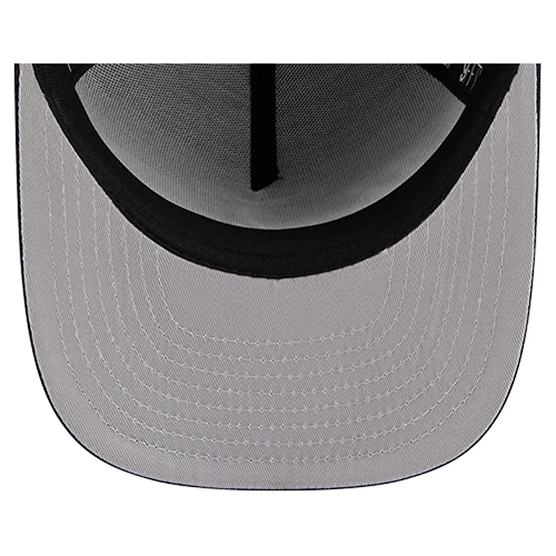 Men's New Era  Navy New York Yankees Local Play A-Frame 9FIFTY Snapback Hat