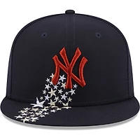 Men's New Era Navy York Yankees  Meteor 59FIFTY Fitted Hat