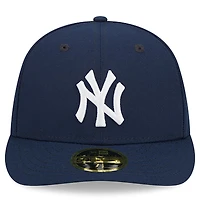 Men's New Era Navy York Yankees Oceanside Low Profile 59FIFTY Fitted Hat