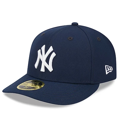 Casquette ajustée 59FIFTY pour homme des New York Yankees Oceanside à profil bas bleu marine Era