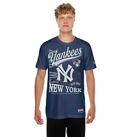 T-shirt oversize rétro effet vieilli New Era bleu marine pour homme, Era, Yankees de York
