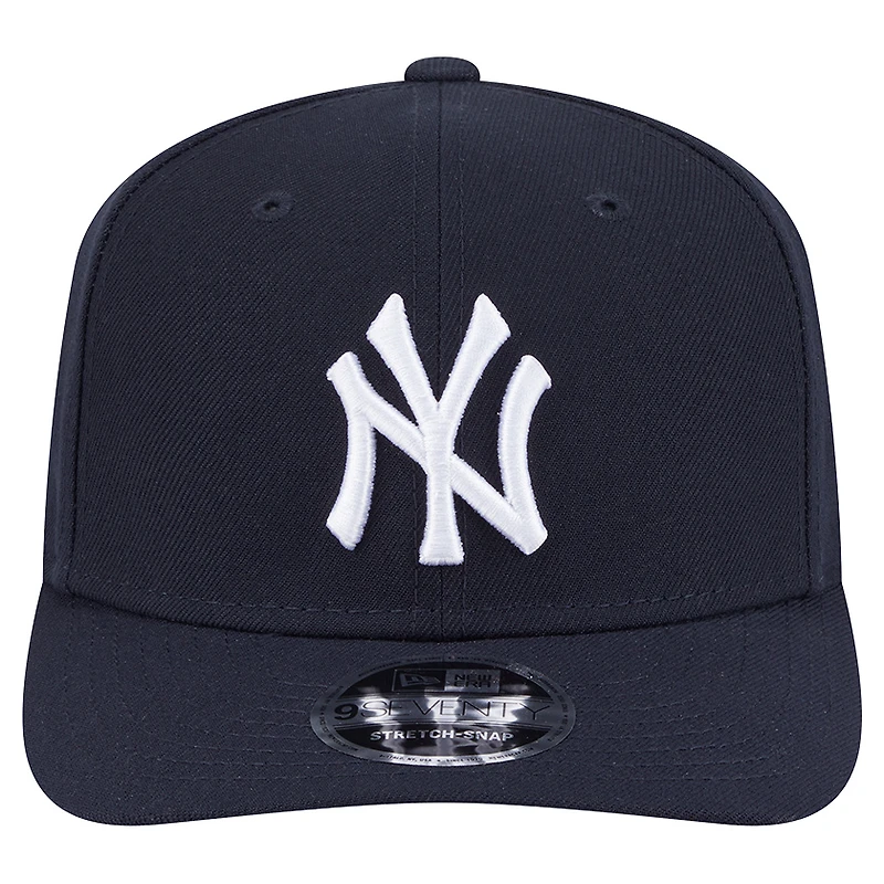 Casquette ajustable New Era bleu marine New York Yankees Performance 9SEVENTY pour homme