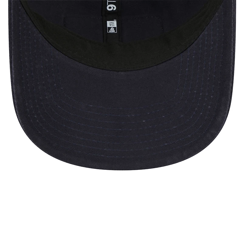 Men's New Era Navy New York Yankees Property Trucker 9TWENTY Snapback Hat
