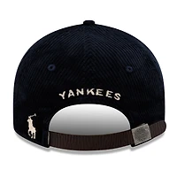 Men's New Era  Navy New York Yankees Ralph Lauren X MLB Retro Crown 9FIFTY Corduroy Snapback Hat