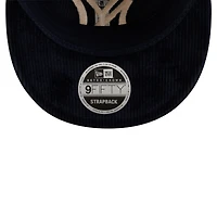 Men's New Era  Navy New York Yankees Ralph Lauren X MLB Retro Crown 9FIFTY Corduroy Snapback Hat