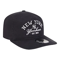 Men's New Era Navy New York Yankees Stacked 19TWENTY Adjustable Hat