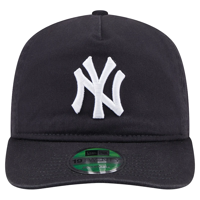 Casquette ajustable New Era bleu marine New York Yankees Team 19TWENTY pour homme