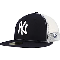 V107988 Yankee MLB NWE Team Color Trucker 59FIFTY HATMENHIC 70861267 #18