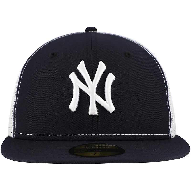 V107988 Yankee MLB NWE Team Color Trucker 59FIFTY HATMENHIC 70861267 #18