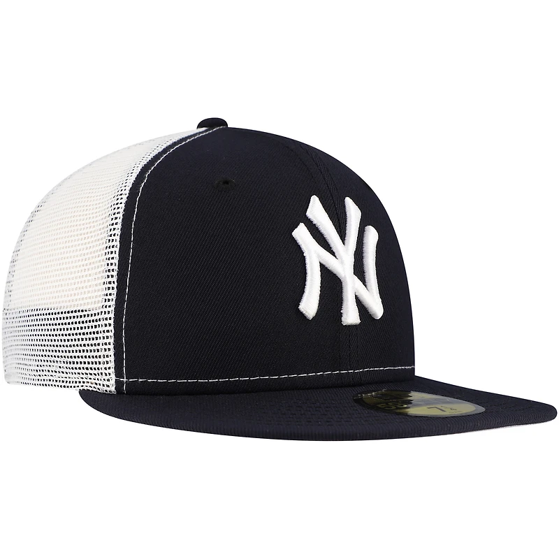 V107988 Yankee MLB NWE Team Color Trucker 59FIFTY HATMENHIC 70861267 #18