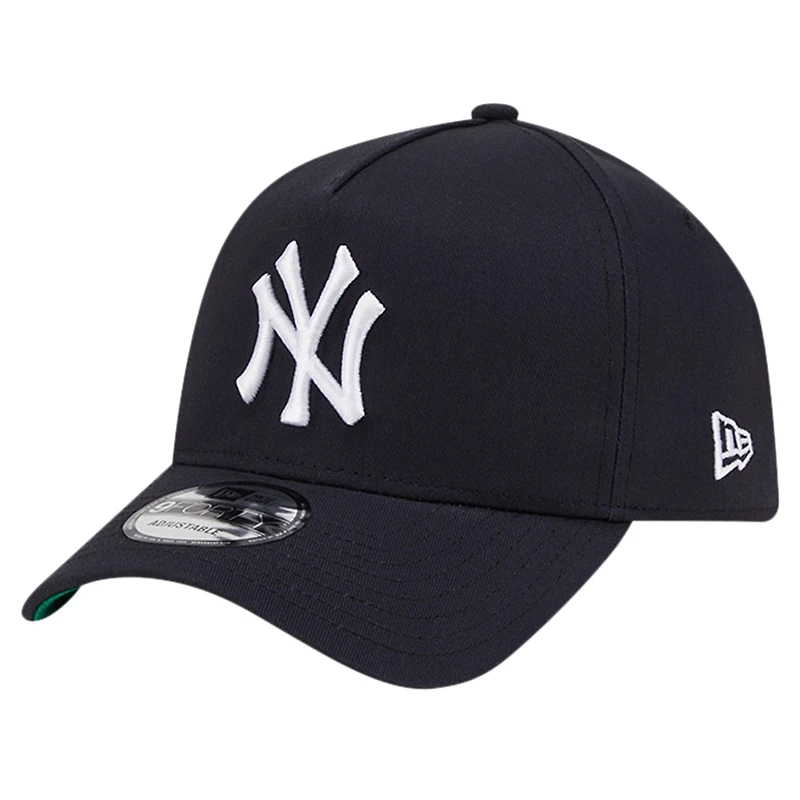 Casquette ajustable 9FORTY couleur équipe A-Frame New York Yankees New Era pour homme, bleu marine